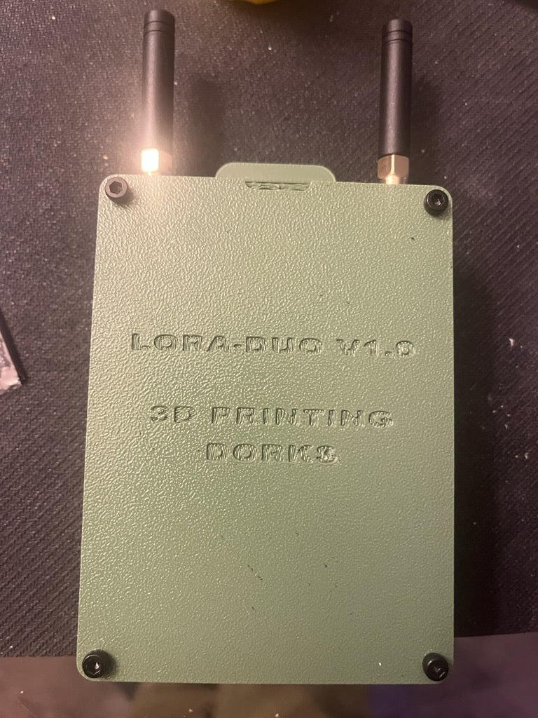 Meshtastic v3/v4 Dual Case | Fits LilyGo T-Beam/T-Deck | Rugged 2-in-1 Enclosure